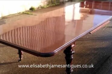 Large Original  Victorian Antique Dining Table