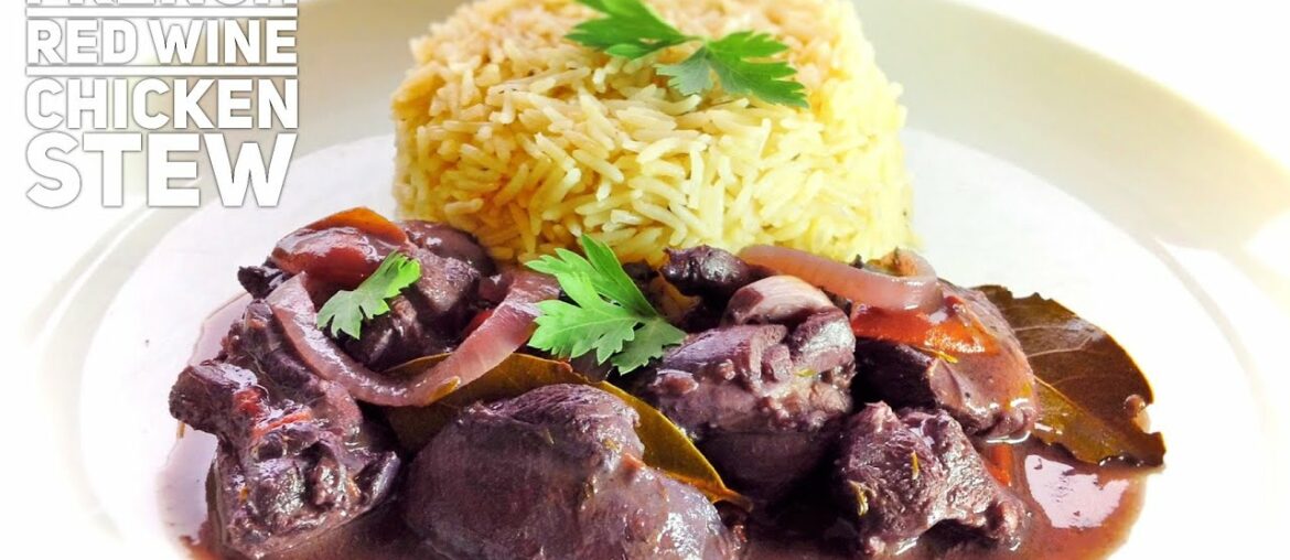 French Red Wine Chicken Stew (aka Civet de poulet in French) French Red Wine Chicken Stew (aka Civet de poulet in French)