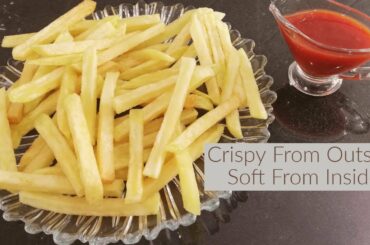 Crispy French Fries Recipe | Potato Recipes | Potato Snacks Recipes | Tasty Food Recipes