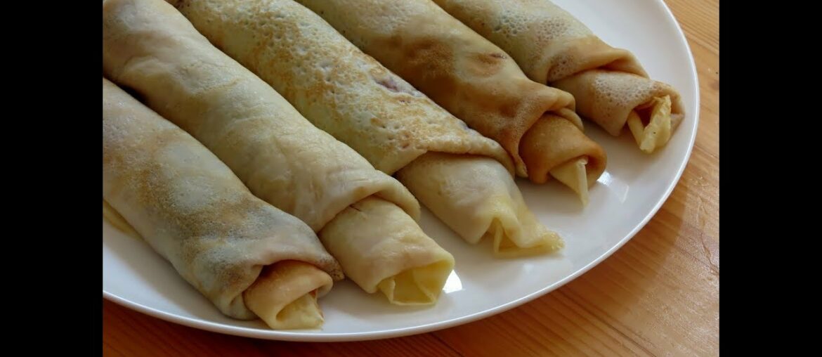 Classic French Crepes / Basic Crepes Recipe / Classic French Crepes / Basic Crepes Recipe /
