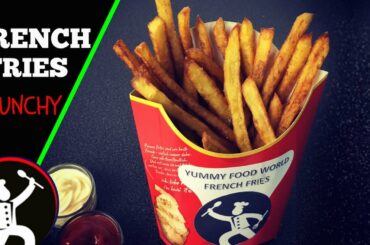 French Fries Recipe | How to make Homemade Crispy French Fries | Yummy Food World 🍴74
