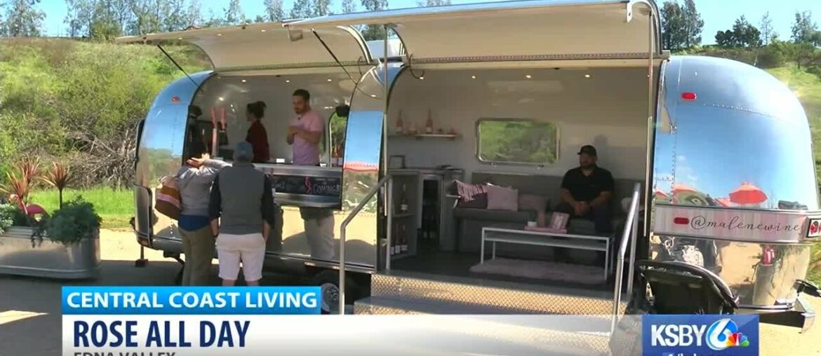 Central Coast Living: Sip French rose wine in an Airstream trailer in Edna Valley