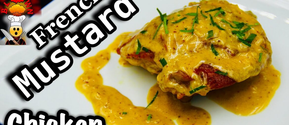 French Mustard Chicken Recipe 🤯 French Mustard Chicken Recipe 🤯