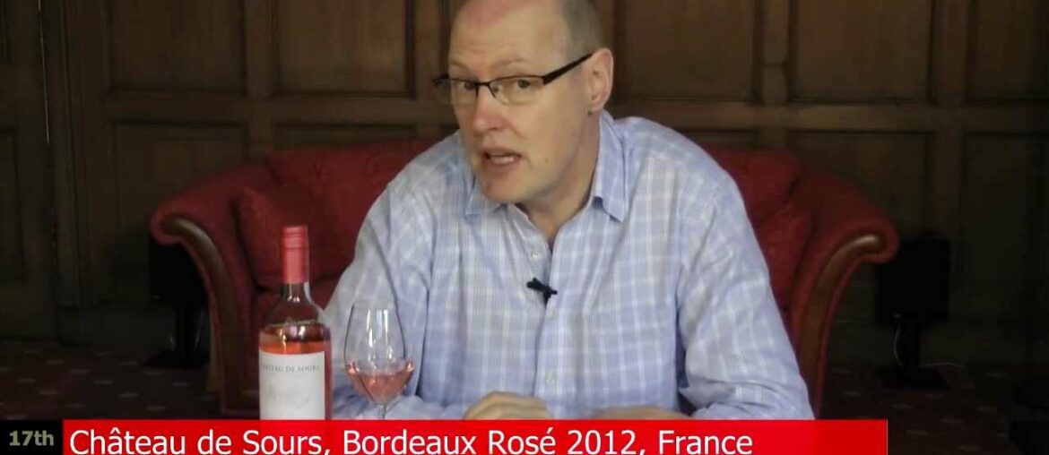Château de Sours, Bordeaux Rosé 2012, France, wine review