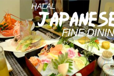 Halal Japanese Fine Dining Experience at Santaro by Gion | Singapore