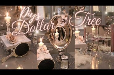 3 Romantic Dollar Tree Diys for Bedroom, Bathroom or Beauty Room - Vintage, French, Whimsical