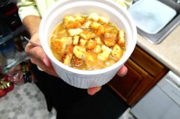 Vegetarian French Onion Soup/Recipe below