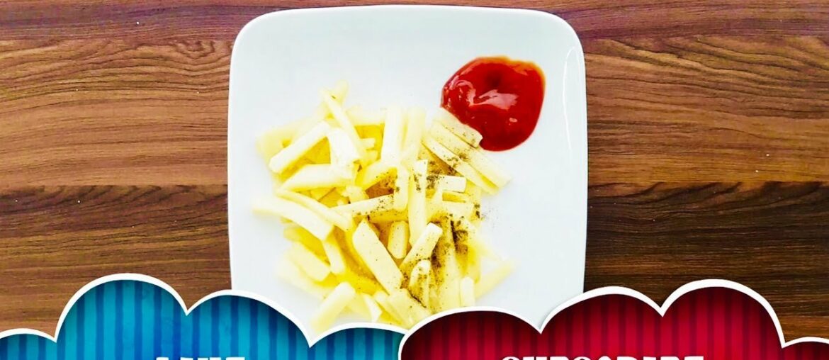 French Fries | Tasty and Crispy | Easy home made recipe