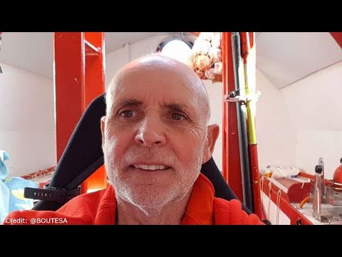 Frenchman crossing Atlantic in barrel celebrates 72nd birthday with wine and foie gras Frenchman crossing Atlantic in barrel celebrates 72nd birthday with wine and foie gras