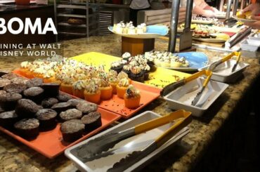 Boma Dinner Buffet at Animal Kingdom Lodge FULL DINING EXPERIENCE