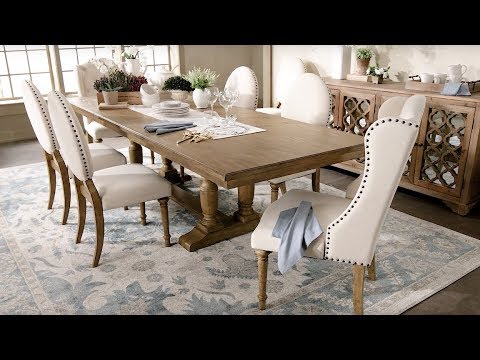 Gilderoy Natural Oak Finish Rectangular Extending Dining Set by iNSPIRE Q Artisan Gilderoy Natural Oak Finish Rectangular Extending Dining Set by iNSPIRE Q Artisan