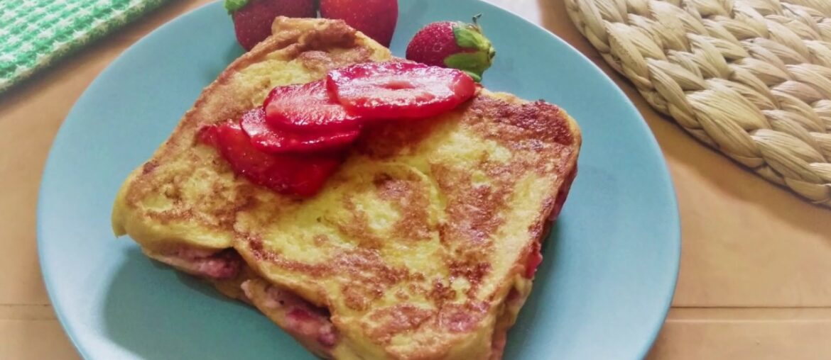 French Toast Recipe|Stuffed French Toast| Easy Breakfast Recipes~Fusion Cuisine