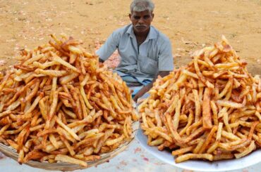 Perfect French Fries | Crispy French Fries Recipe Prepared by my uncle/food fun village