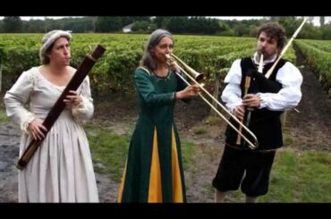 History. Bagpipes, Oboe Medieval Music In France.French Wines.Loire Valley or Champagne ?Vineyard.