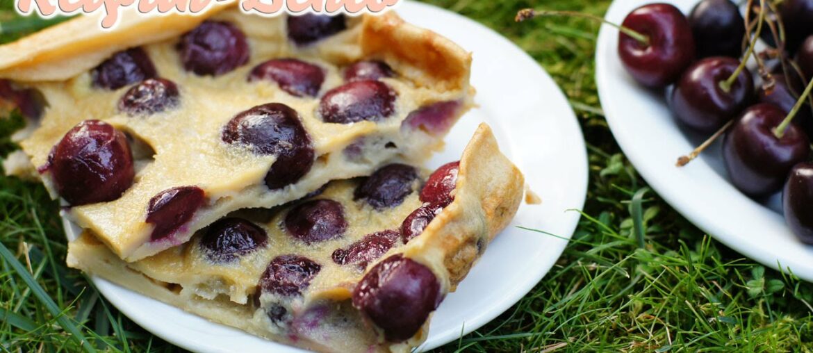 French Cherry Clafoutis recipe "Clafoutis à la cerise"