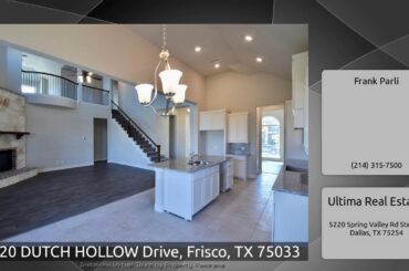 1420 DUTCH HOLLOW Drive, Frisco, TX 75033