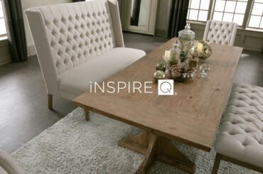Yarla Reclaimed Natural Finish 96-inch Trestle Dining Table by iNSPIRE Q Artisan