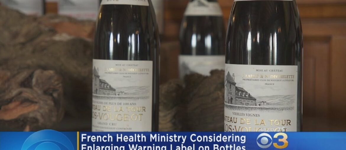 French Health Ministry Wants To Enlarge Warning Labels On Wine Bottles
