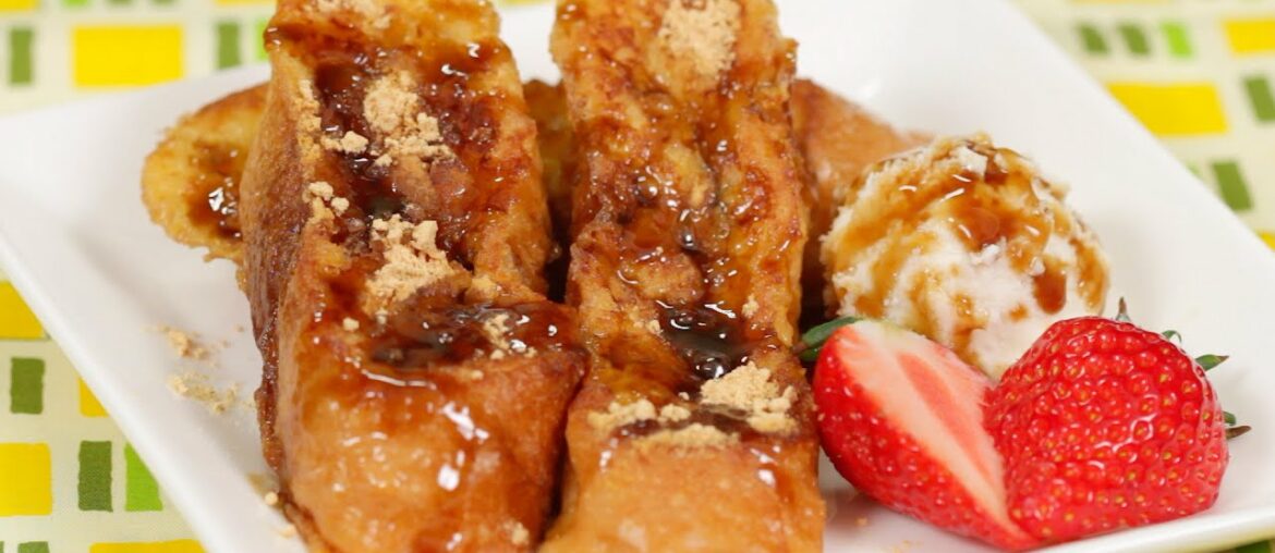 French Toast Recipe (Japanese-inspired) | Cooking with Dog