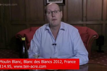 Moulin Blanc, Blanc de Blancs 2012, France, wine review