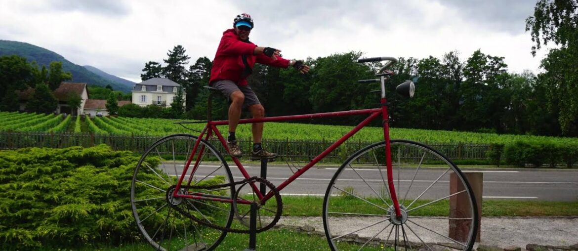 Cycling the Alsace Wine Route France