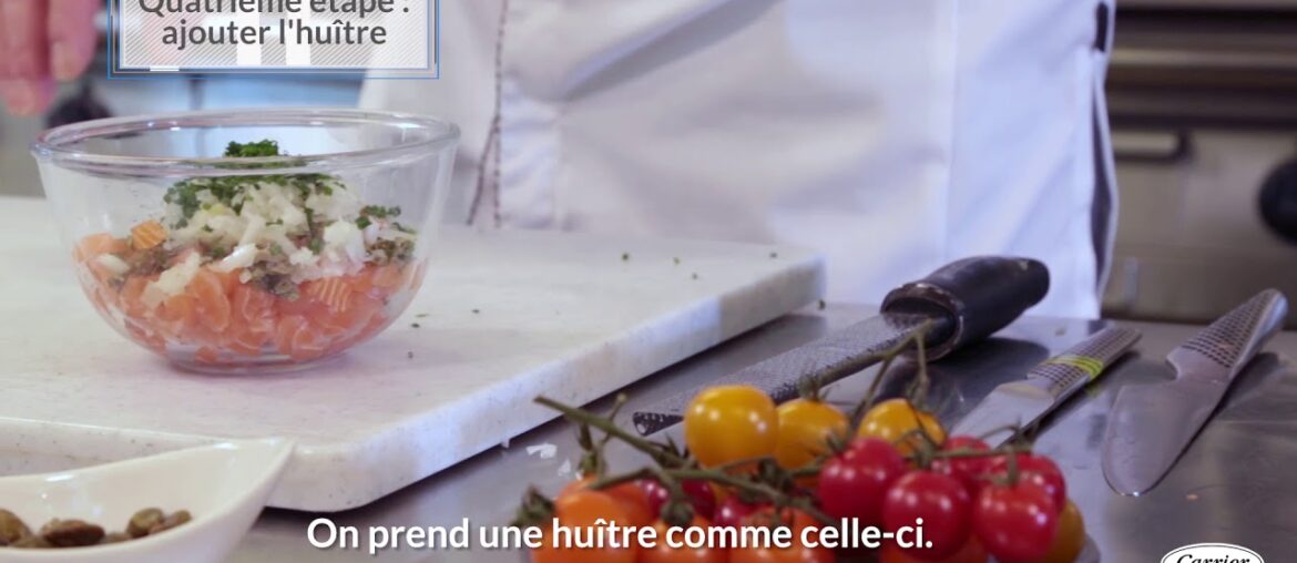 Carrier Transicold - The Delicious Salmon Recipe by Chef Jacques Mazerand (French)