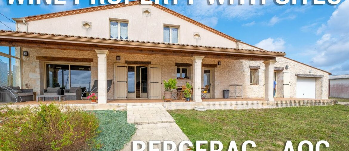 30 hectare AOC wine property with gites for sale near Bergerac – Dordogne ref:104371ITY24 30 hectare AOC wine property with gites for sale near Bergerac - Dordogne ref:104371ITY24