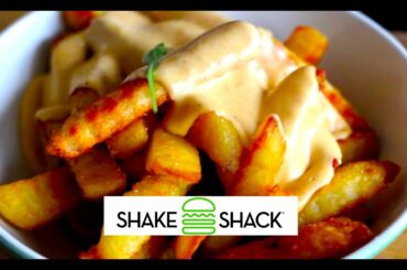 How to make Shake Shack Cheese Fries ! HD RECIPE