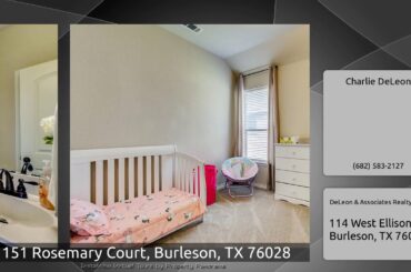 1151 Rosemary Court, Burleson, TX 76028