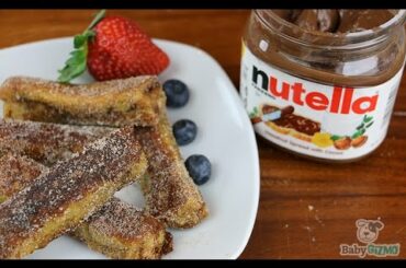 RECIPE: Nutella Stuffed French Toast Rolls
