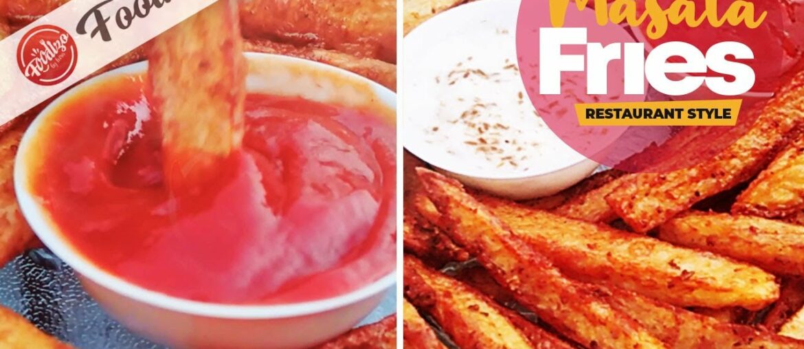 Crispy Masala French Fries Recipe | Homemade French Fries recipe | Restaurant Style Crispy Masala French Fries Recipe | Homemade French Fries recipe | Restaurant Style
