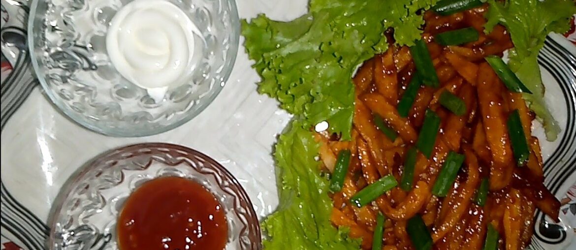 hot & spicy french fries | masla fries | fries diferent recipe by desi khabay foods