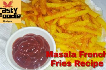 Spicy French Fries | Masala French Fries Recipe by Tasty Foodie