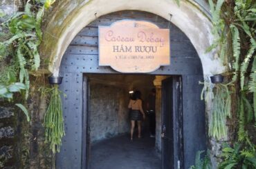 Wine Cellar 1923 (Since French Colonial in Vietnam)  Hầm Rượu -Bana Hills, Danang Central Vietnam.