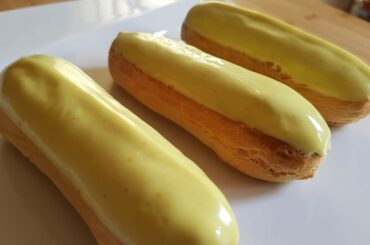 Mango Eclairs -  French Recipe -  Eclairs à la Mangue