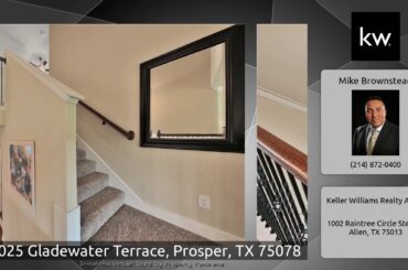 16025 Gladewater Terrace, Prosper, TX 75078