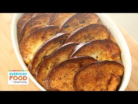 Baked Cinnamon-Raisin French Toast – Everyday Food with Sarah Carey Baked Cinnamon-Raisin French Toast - Everyday Food with Sarah Carey