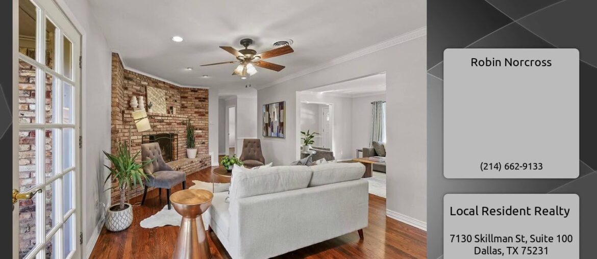 9805 Buxhill Drive, Dallas, TX 75238 9805 Buxhill Drive, Dallas, TX 75238