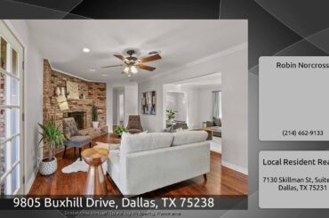 9805 Buxhill Drive, Dallas, TX 75238