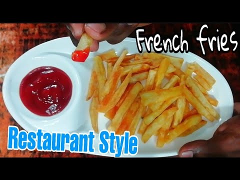 Restaurant Style Crispy French Fries Recipe – Home made by nug kr09 french Fries Restaurant Style Crispy French Fries Recipe - Home made by nug kr09 french Fries