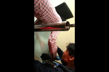 How to dismantle 3 seater dining table