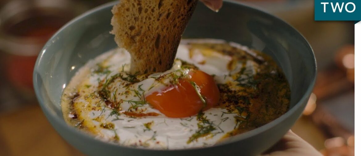 Turkish Poached Eggs recipe – Nigella: At My Table | Episode 1 – BBC Two Turkish Poached Eggs recipe - Nigella: At My Table | Episode 1 - BBC Two