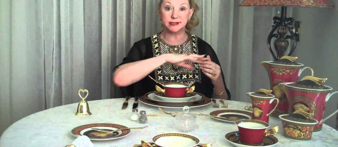 Dining Table Etiquette Part 1 Gloria Starr, Global Authority