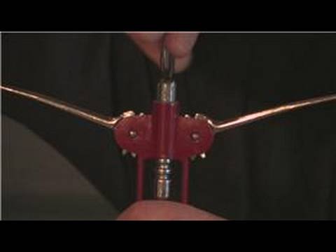 Wine Advice : How to Open Wine With a Lever Opener Wine Advice : How to Open Wine With a Lever Opener
