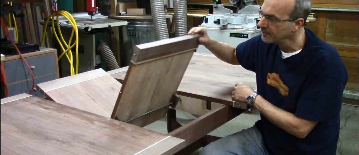 Butterfly Leaf Dining Table 9 - Designing and Installing the Butterfly Leaf