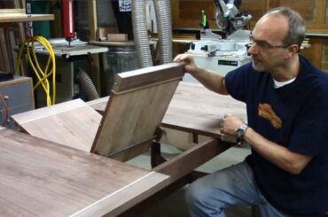 Butterfly Leaf Dining Table 9 - Designing and Installing the Butterfly Leaf