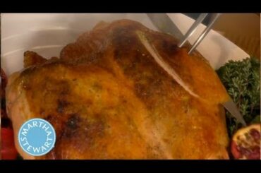 Emeril's Turkey Breast with Roasted Garlic | Thanksgiving Recipes |Martha Stewart