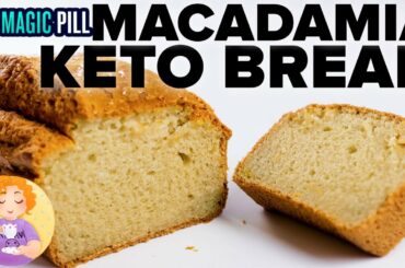Keto Macadamia Bread Recipe || Fat Bread Recipe from The Magic Pill