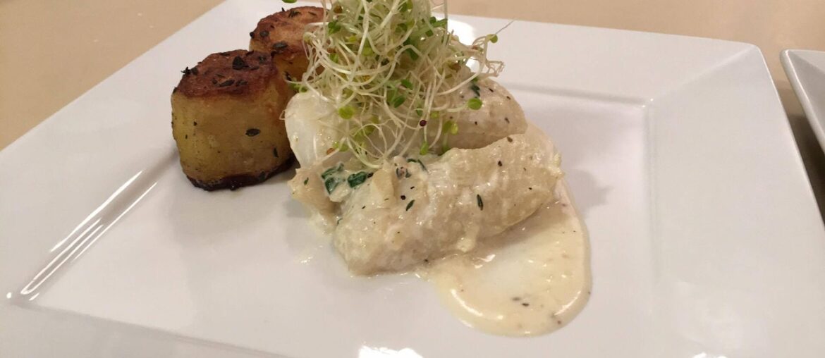 5 Star Dining! Poached Whitefish W/Fondant Potatoes (FFF Collaboration)