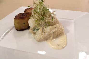 5 Star Dining! Poached Whitefish W/Fondant Potatoes (FFF Collaboration)
